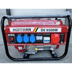 HOFFMAN DE 9500W agregat, bencinski, 1-fazni 230V, 50Hz